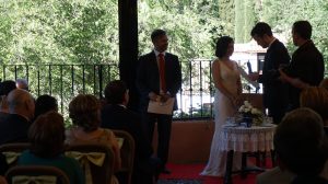 Wedding minister La Alhambra Granada