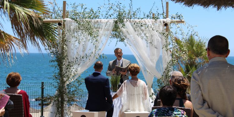 Bodas en la playa Mijas Costa Weddings at the beach Mijas Marbella Ceremonies Mariages sur la plage Marbella Mijas 02
