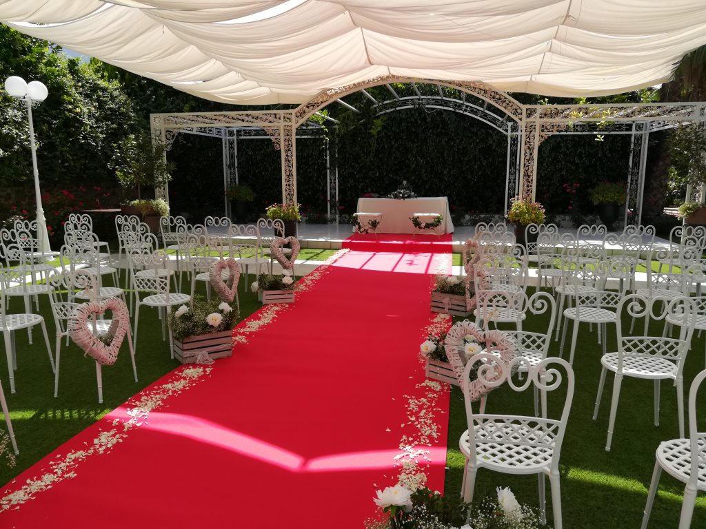 Civil ceremony in Jardines del Trapiche