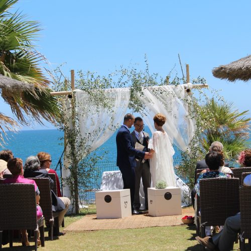 Bodas en la playa Mijas Costa Weddings at the beach Mijas Marbella Ceremonies Mariages sur la plage Marbella Mijas05
