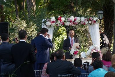 Cérémonie de mariage laïque à Malaga